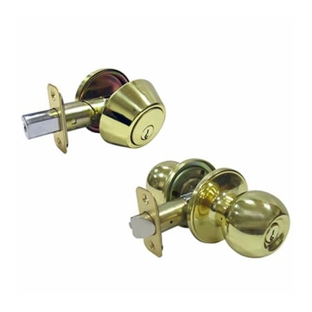 Taiwan Fu Hsing Industrial TG PB Combo Lockset B37L1B KA3